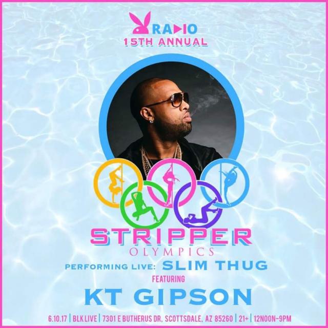 Opening for Slim Thug June 10th at the Stripper Olympics Makin' It